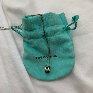 Tiffany Roman numeral necklace